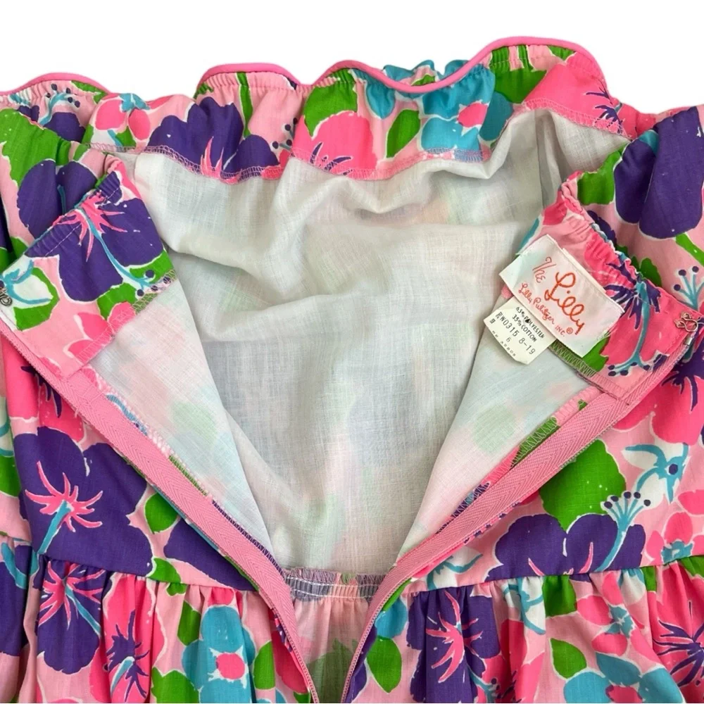 ‼️SOLD‼️Vintage 70’s Strapless Lilly Pulitzer Dress - Picture 6 of 12